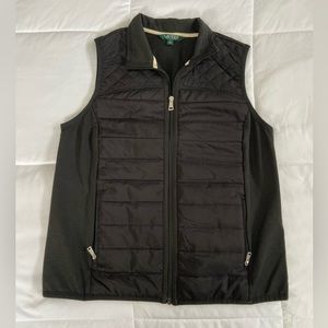 Ralph Lauren Black Womens Vest